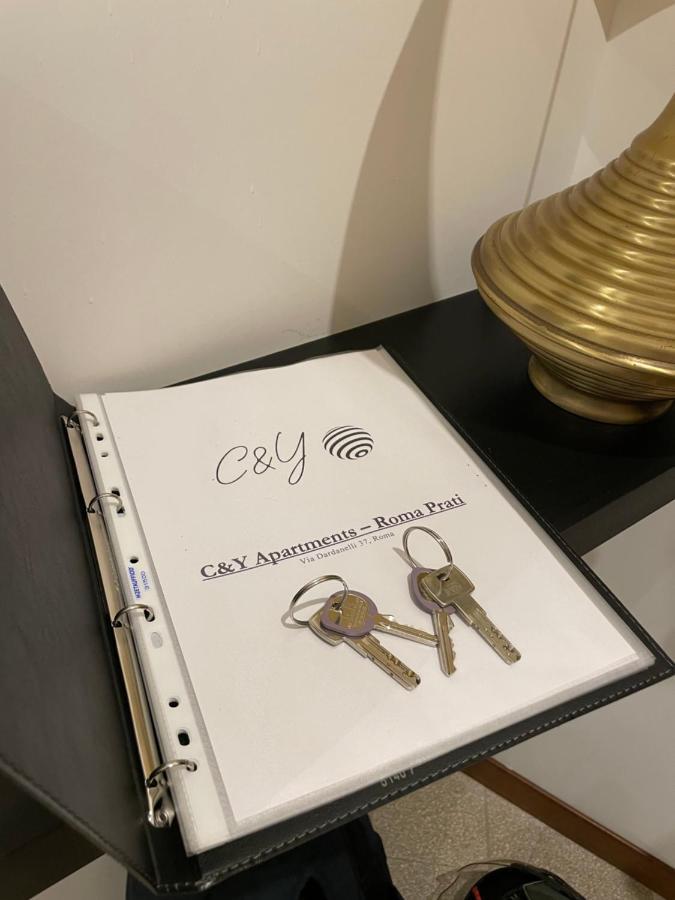 C&Y Apartments - Roma Prati - Luxury Double Studio With Kitchen エクステリア 写真